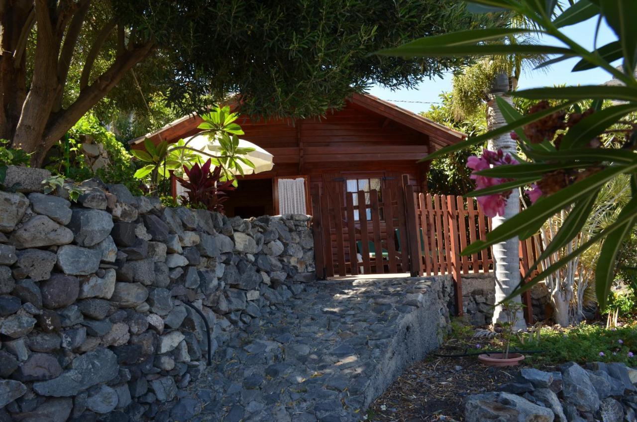 Cabana Los Palmeros, Vista Al Mar Y La Montana Alojera Eksteriør billede
